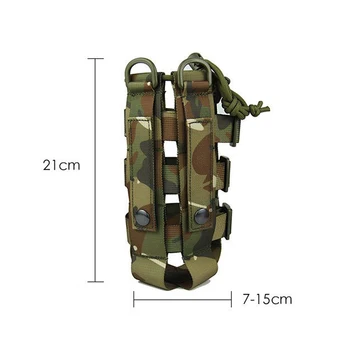 Kültéri vízforraló táska taktikai felszerelések vízforraló állítható víz táska hegymászás, túrázás