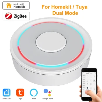 A HomeKit Tuya ZigBee 3.0 Átjáró Hub Smart Home Híd Vezeték nélküli Távirányító Működik, Alexa, a Google Haza Intelligens Élet APP