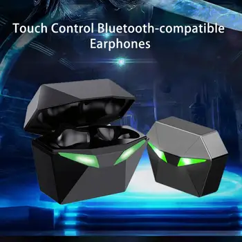 KW01 Vezeték nélküli Fülhallgató segítségével Töltés Rekesz 45ms HiFi Hang Kettős Mód Sztereó Bluetooth-kompatibilis 5.3 Fejhallgató
