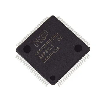 (Lépjen kapcsolatba a Legjobb Ár) LPC1751FBD80 Elektronikus Állományok Alkatrészek LQFP80 MCU IC Chips Programozó LPC1751FBD80