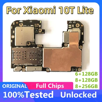 Teljes munkaidő Nyitva A Xiaomi Mi 10T Lite Alaplap 6 GB 8 GB RAM, 128, 256 gb-os ROM Chipek alaplapot Globális Vesion