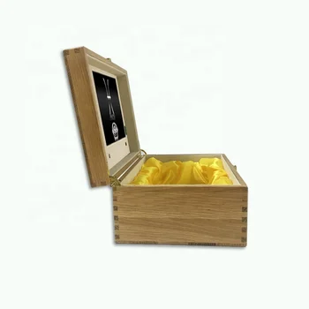 Promóciós modul videó fa díszdobozban 10.1 inch lcd díszdobozban lcd képernyő kijelző doboz