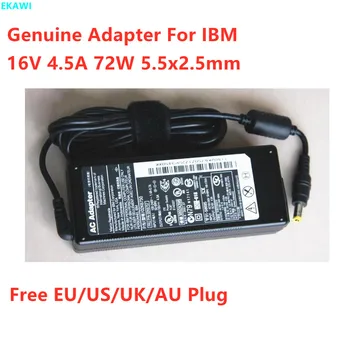 Valódi 02K6750 08K8202 16V 4.5 EGY 72W 08K8208 AC Adapter Lenovo IBM T40 T41 T42 T43 R50 R51 R52 Laptop, Tápegység Töltő
