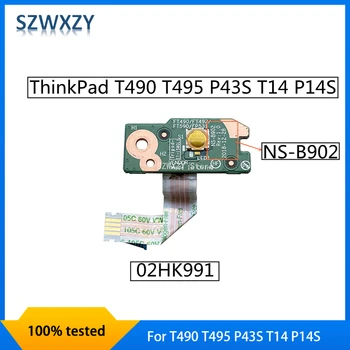 SZWXZY Eredeti Lenovo ThinkPad T490 T495 P43S T 14 P14S Kapcsoló Tábla 02HK991 NS-B902 100% - Ban Tesztelt Gyors Hajó