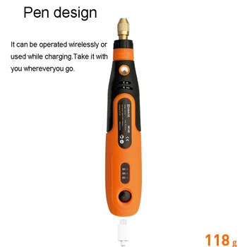 Amaoe M140 Mini Micro Faragás Elektromos Daráló Pen 3-Sebesség Állítható Polírozás Vágás, Csiszolás, Telefon Javítási Gyakorlat Toll