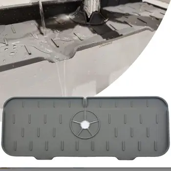 2022new Szilikon csaptelep lefolyó pad csaptelep splash-proof víz pad mosogató szárítás pad víz-blokkoló pad