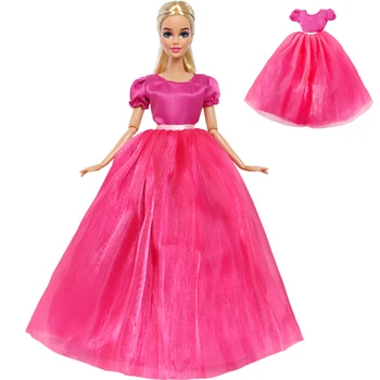 Divat Baba Ruha Rose Red Hercegnő Ruha, Menyasszony, Esküvői Ruha a Lány Fél Ruhák Barbie Baba Kiegészítők 11.5 Hüvelyk Gyerekek Játék