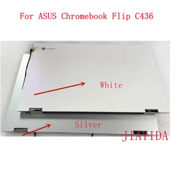 1920x1080 14inch oriignal érintőképernyős ASUS Chromebook Flip C436 képernyő felső fele LCD képernyő cseréje