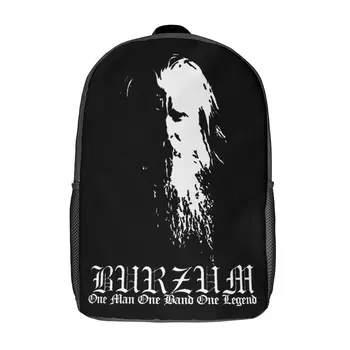 Burzum Varg Vikernes A Sorcereror (Egy Ember, 17 Hüvelykes Vállán Hátizsák Vintage Nyári Táborok Grafikus Király Hangulatos, Biztonságos Területen Csomag
