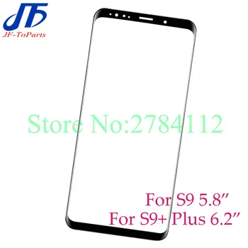 10db érintőpanel Csere Samsung Galaxy S8 S9 Plus S8+ S9+ LCD Kijelző Első Külső Képernyő Üveg Lencse OCA