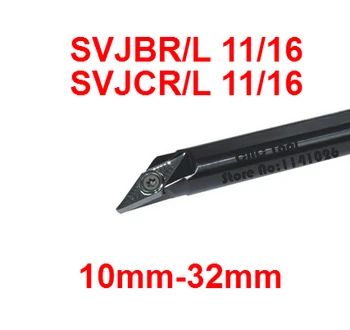 1DB 10mm 12mm 16mm 20 mm 25 mm 32 mm-es SVJCR11 SVJCL11 SVJCR16 SVJCL16 SVJBR11 SVJBR16 a Jobb/Bal oldali CNC Eszterga szerszám